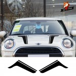 Head Decal Hood Stickers Car Decoration for MINI Cooper S One Countryman Clubman R55 R56 R60 R61 F54 F55 F56 F57 F60